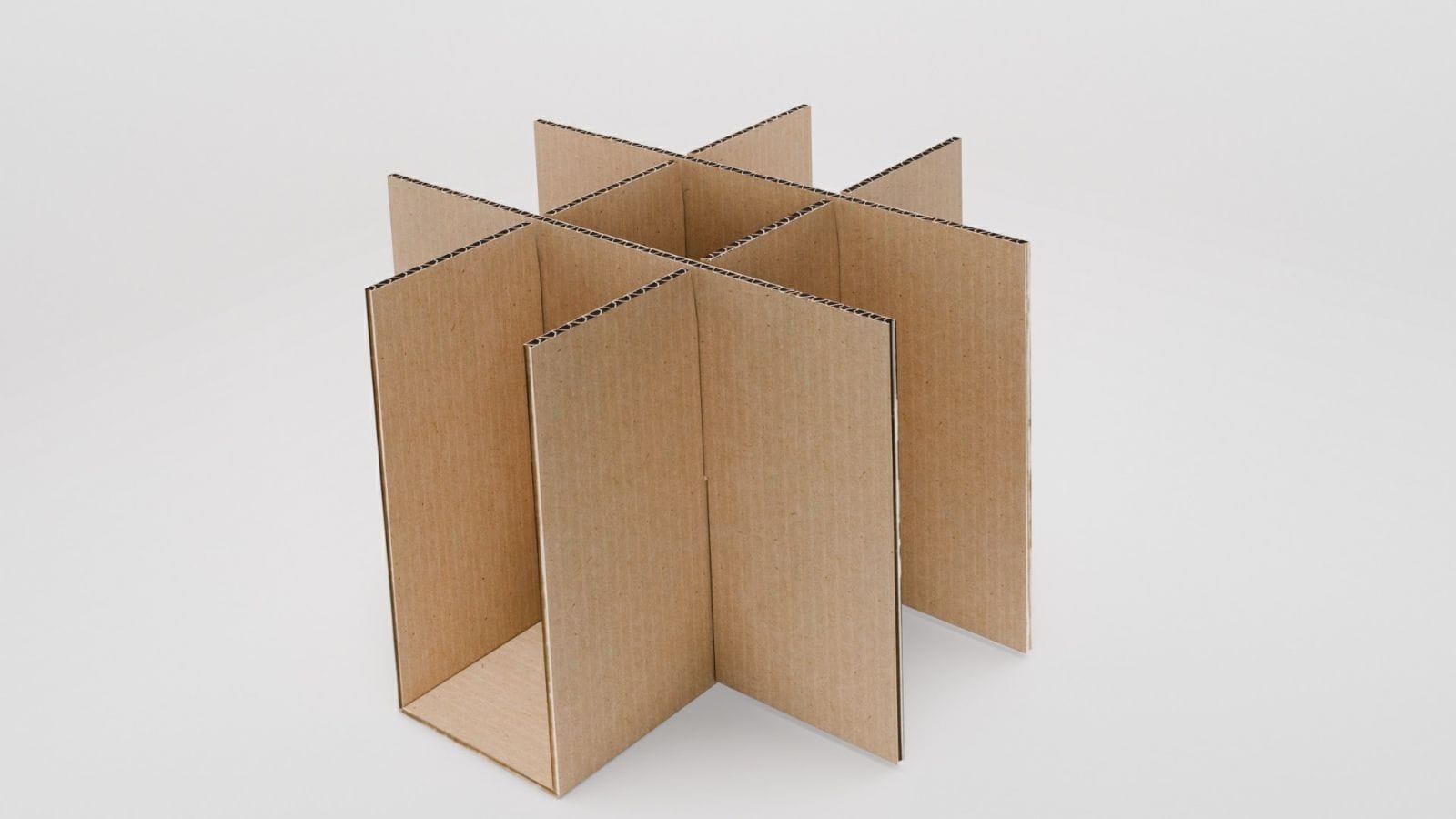 Corrugated Partitions